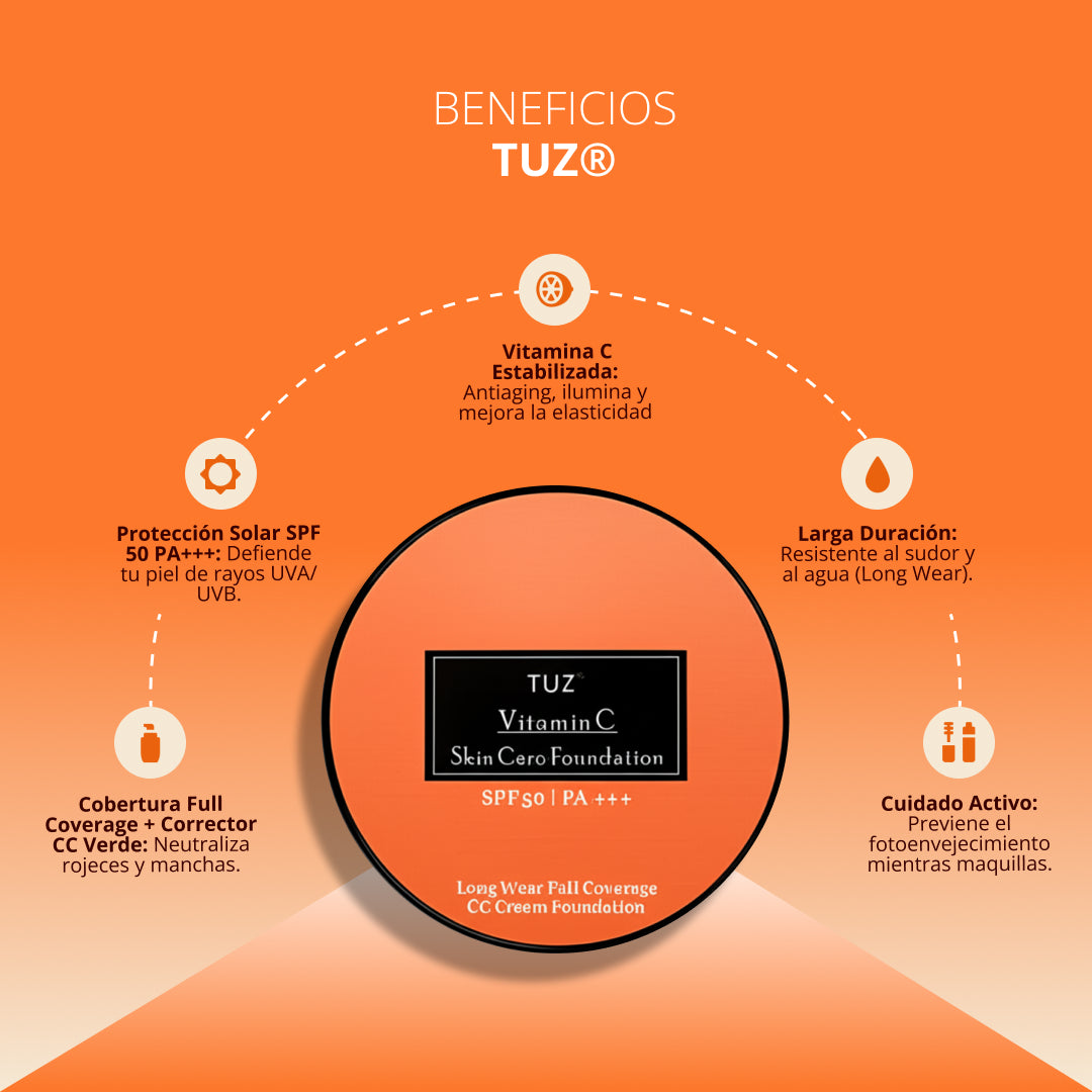 TUZ | Corrige imperfecciones y protege tu Piel