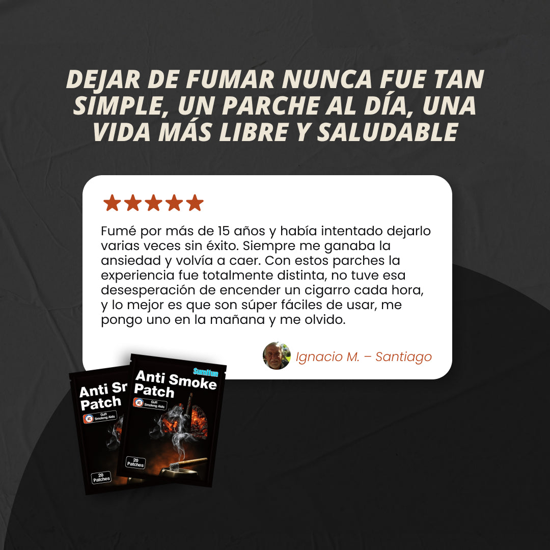 QUITX® Patch | Tu apoyo real para dejar el cigarro