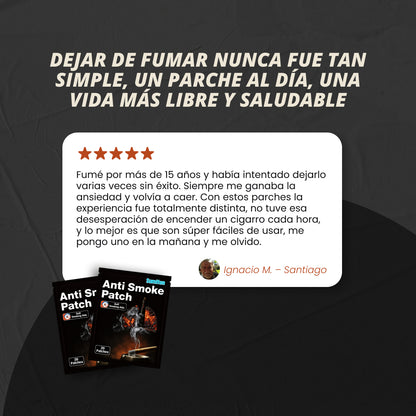 QUITX® Patch | Tu apoyo real para dejar el cigarro